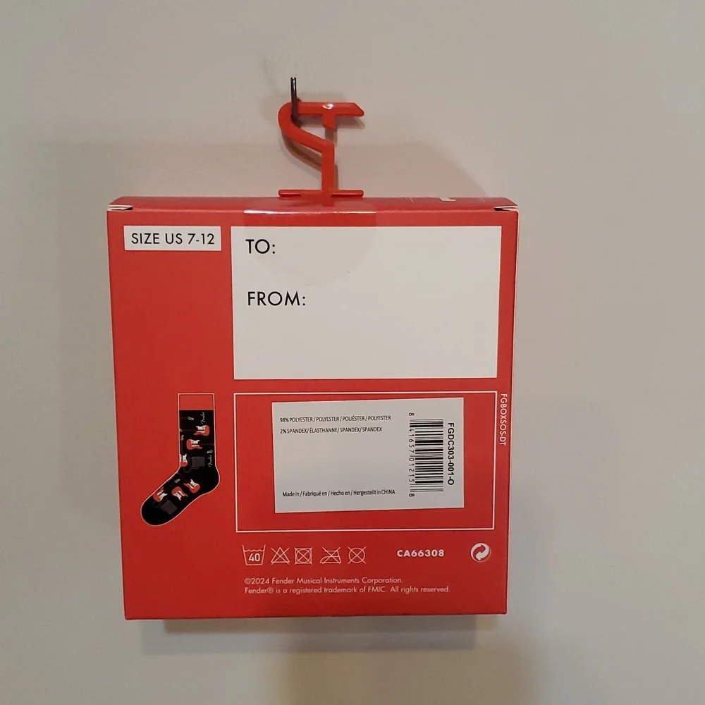 NIB - Fender Socks - Unisex - Picture 3 of 3